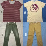 Мужские вещи S/M, рубашки, брюки, джемперы, футболки, поло 2