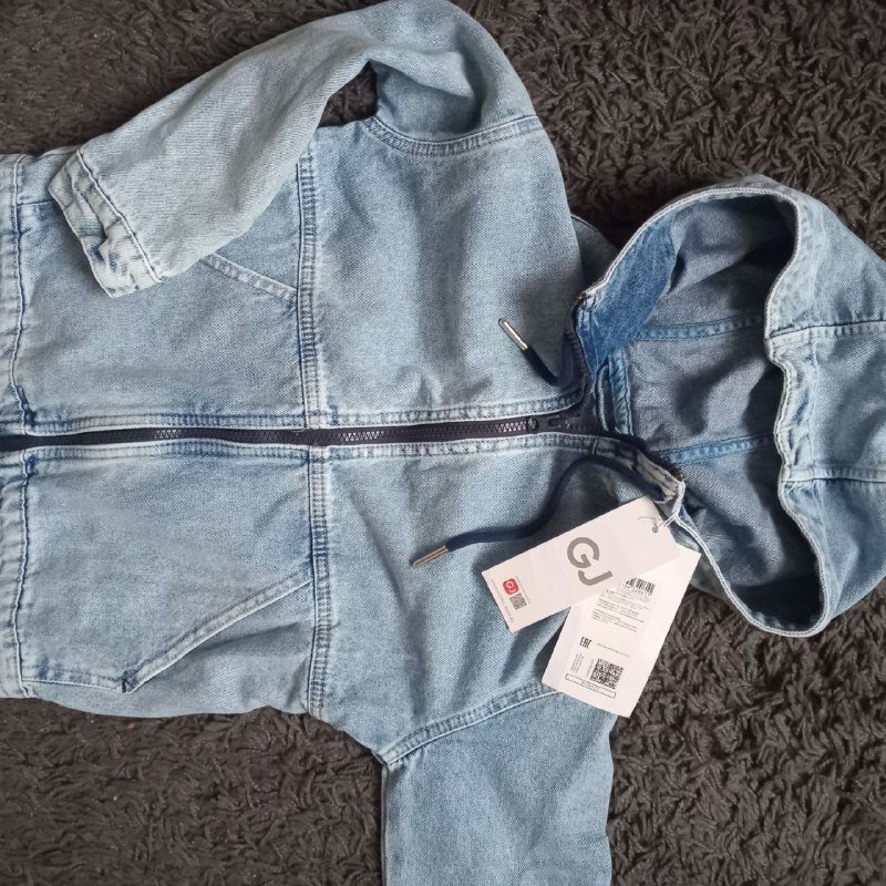 Джинсовая куртка для детей 7-8 лет