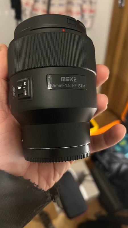 meke 85mm f1.8 Sony E fullframe autofocus lens