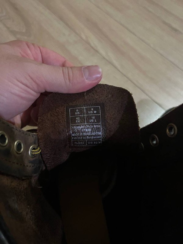 Ботинки Dr. Martens 1460 Crazy Horse Leather 4