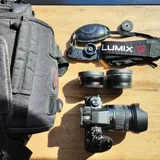 Камера Panasonic Lumix DMC-G85 с объективом 4