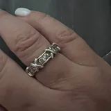 Серебряное кольцо Tiffany 2