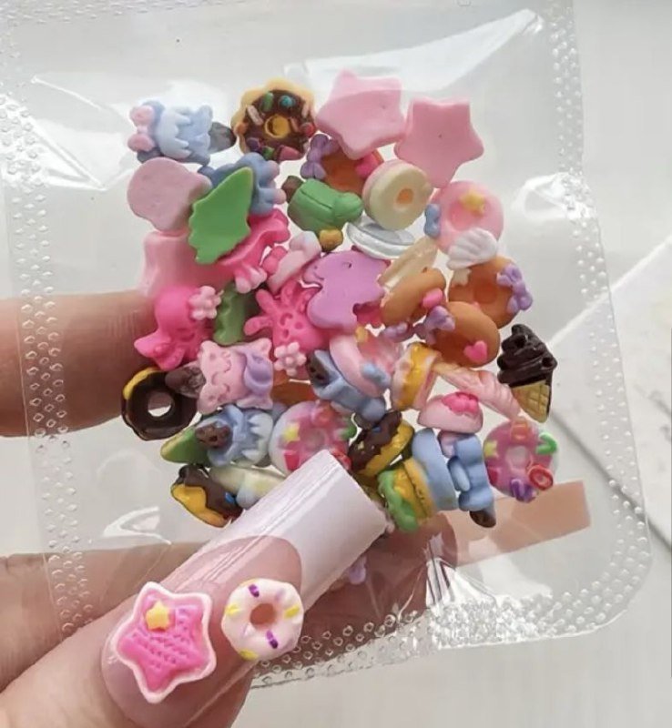 Набор миниатюрных фигурок для рукоделия, 54 шт