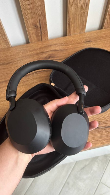 Наушники Sony XM5 черные 4