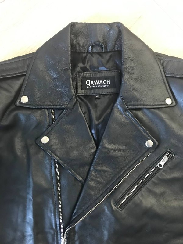 Мужская кожаная куртка косуха 8