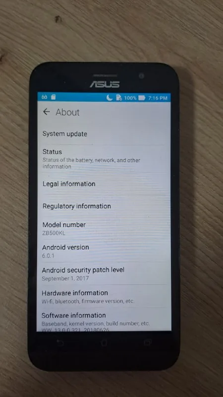 Телефон ASUS Zenfone ZB500, планшет ASUS Fonepad 7 1