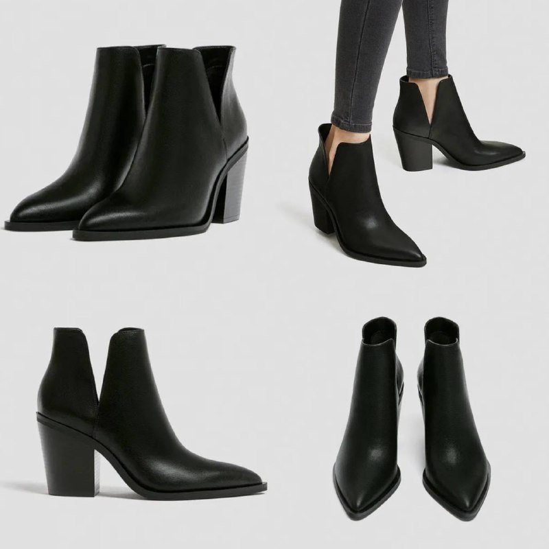 Ботинки PULL&BEAR кожзам размер 37