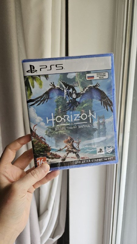 Playstation 5 с джойстиками и игрой Horizon 2 4