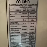 Напольный кондиционер Millen MAC-48K 7