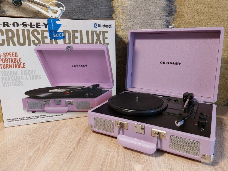Виниловый проигрыватель Crosley Cruiser Deluxe 7