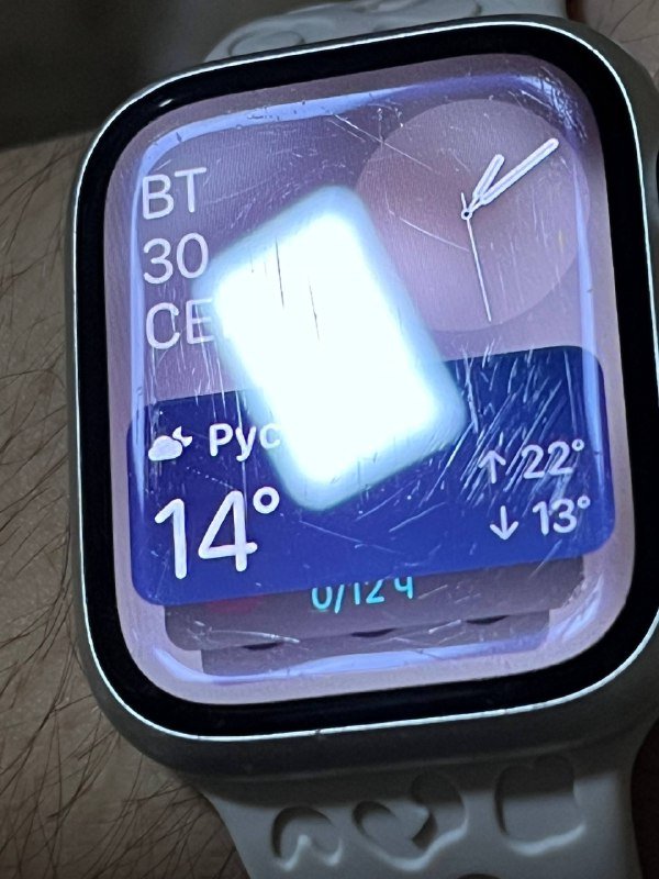 Apple Watch 7 серебристый (41mm) 9