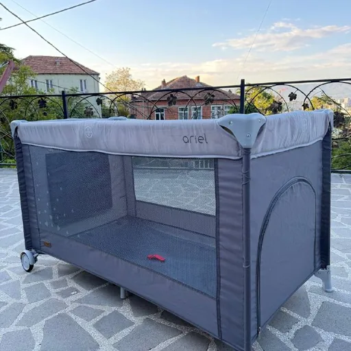 Детская манеж-кровать Chipolino Ariel, матрас