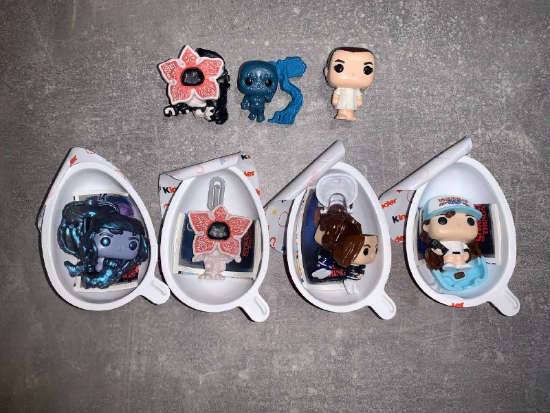 Фигурки коллекционные в яйцах Киндер