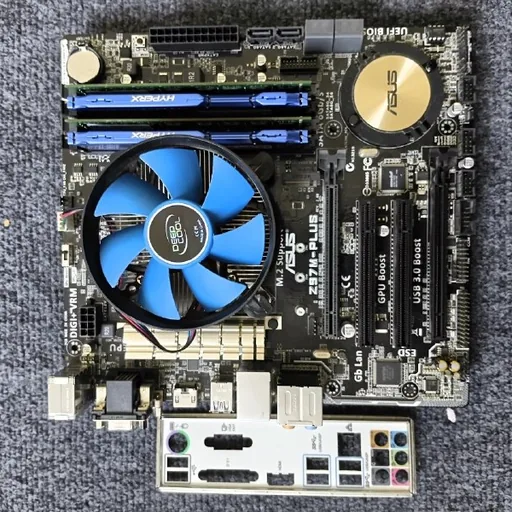 ASUS Z97M-PLUS, Intel Core i5-4460, 16GB RAM, DeepCool Cooler