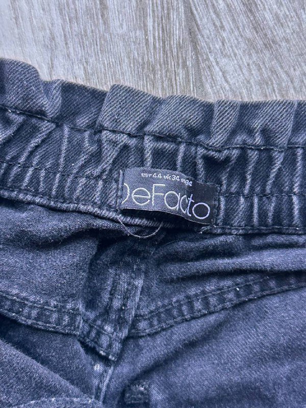 Джинсы DeFacto с высокой талией, широкие 6