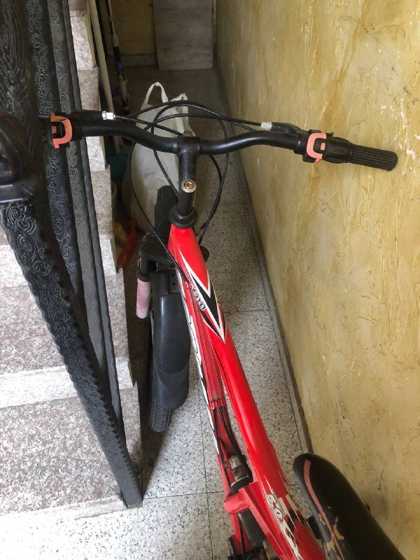 Велосипед красный 3