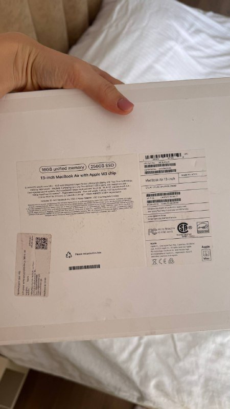 13-inch MacBook Air M3 16GB 256GB беж 4