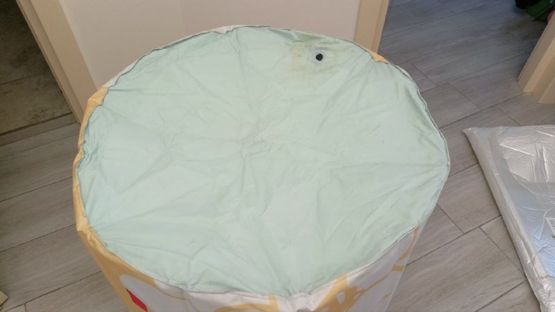 Складная ванна бочка для купания 3