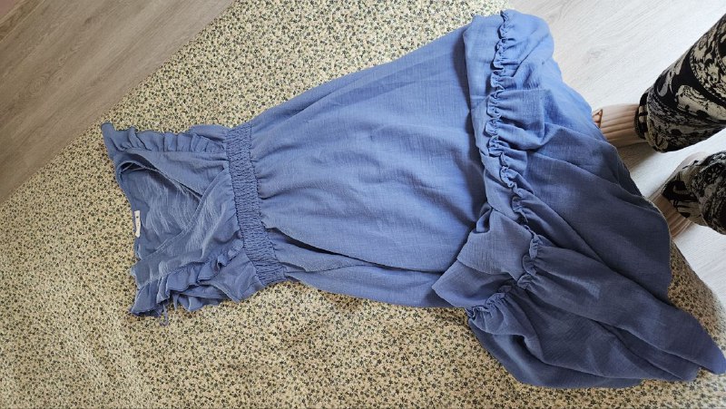 Блуза, сумка макраме, белые джинсы, платье, кимоно, брюки, кофта H&M 7