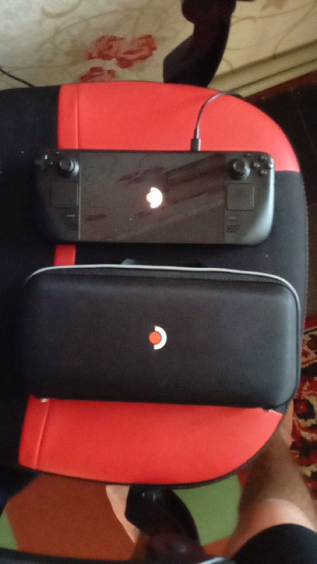 Steam Deck OLED 512 ГБ, защитное стекло 3