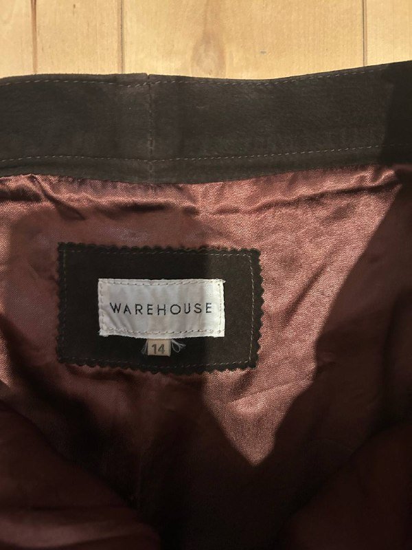 замшевая юбка warehouse 3