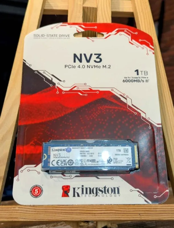 Kingston NV3 SSD M.2 1TB, 500GB 1