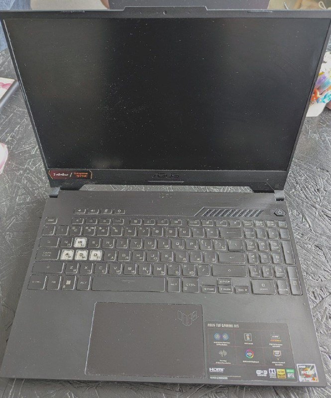 Ноутбук ASUS TUF Gaming A15 Ryzen 7 RTX 3050 Ti 16GB 1TB