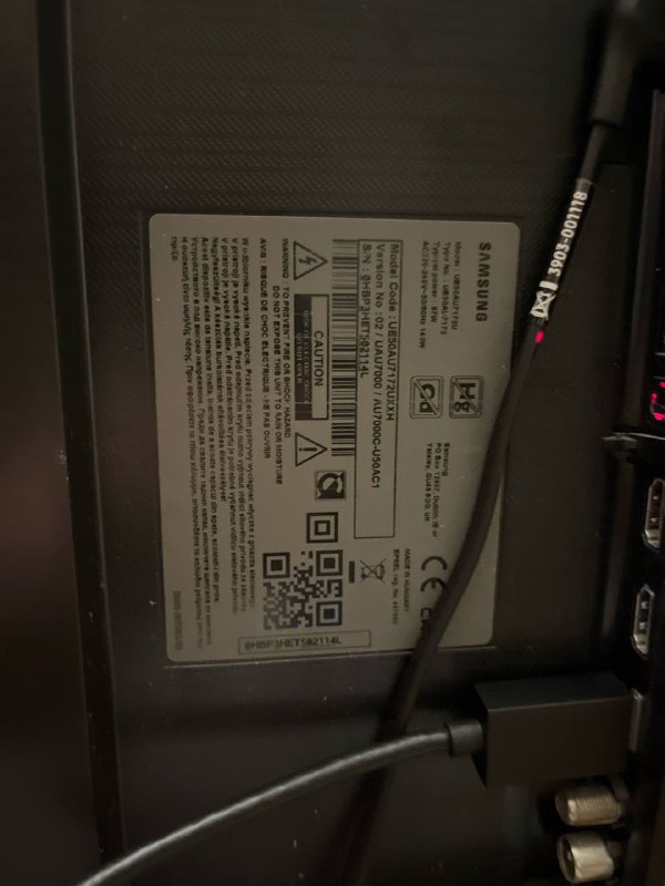 Телевизор Samsung 50 дюймов 4K смарт ТВ 3