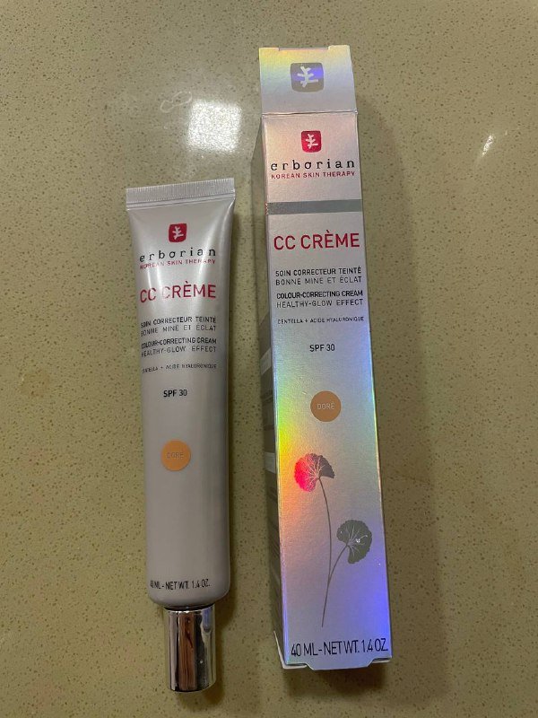 CC крем Erborian темный для загорелой кожи