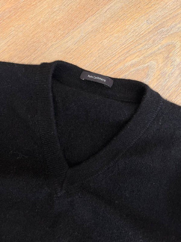 Джемпер из кашемира мужской М женский L 2