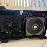 Маленький компьютер с AMD Ryzen 9800x3d и Asus GeForce 4080 3