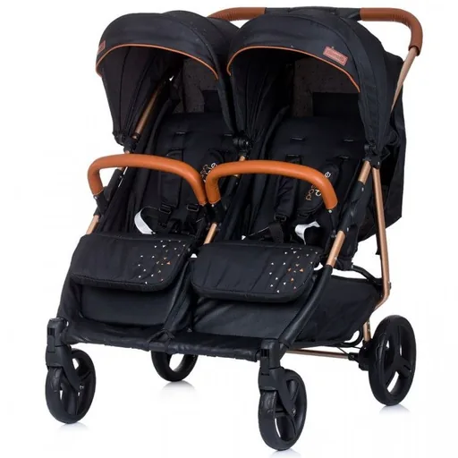 Прогулочная коляска для двойни Chipolino Passo Doble