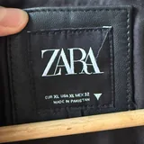 Кожаная куртка Zara 5