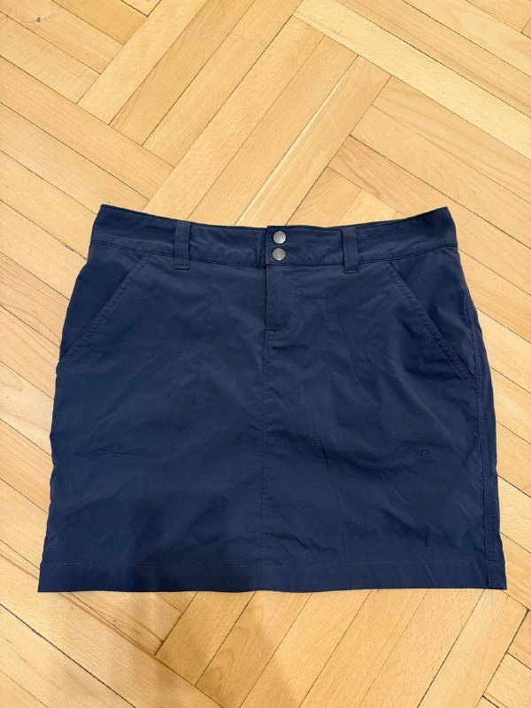 Мини-юбка Columbia с шортами S-M темно-синяя