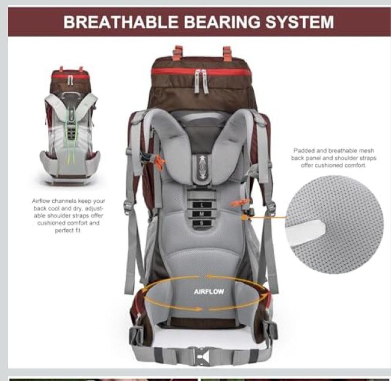 Походные рюкзаки 70+10 литров и 70 литров 7