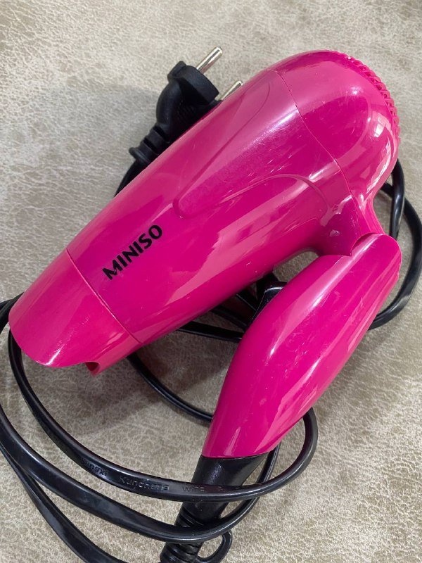 Микрофон с изменением голоса, фен минисо 1200W 2