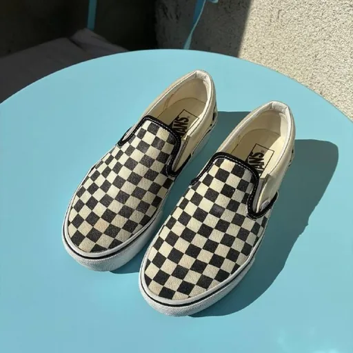 Vans platform slip-on shoes