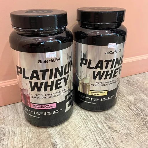 BioTech USA Platinum Whey Protein, 2 Jars