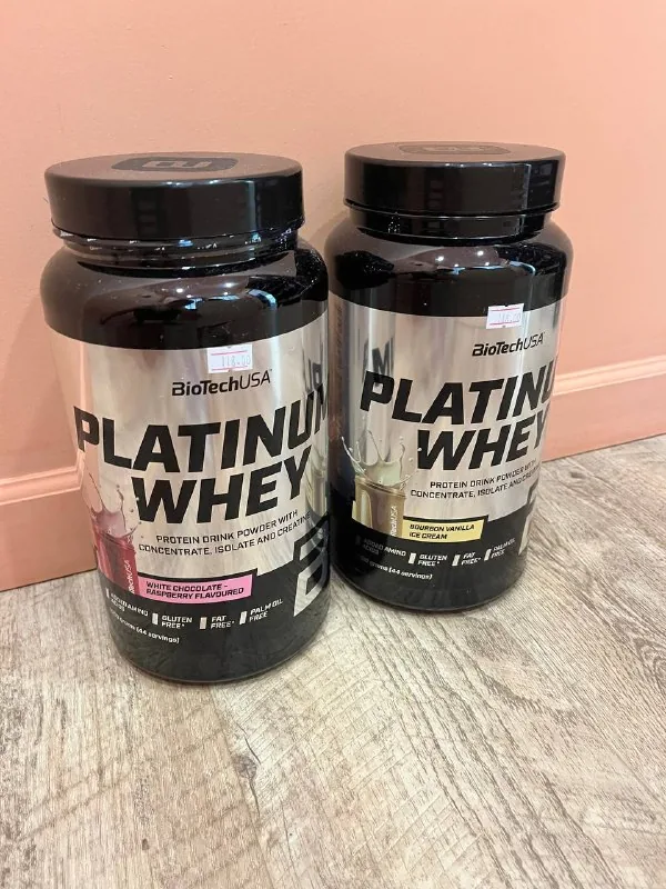 Протеин BioTech USA Platinum Whey, 2 банки 1