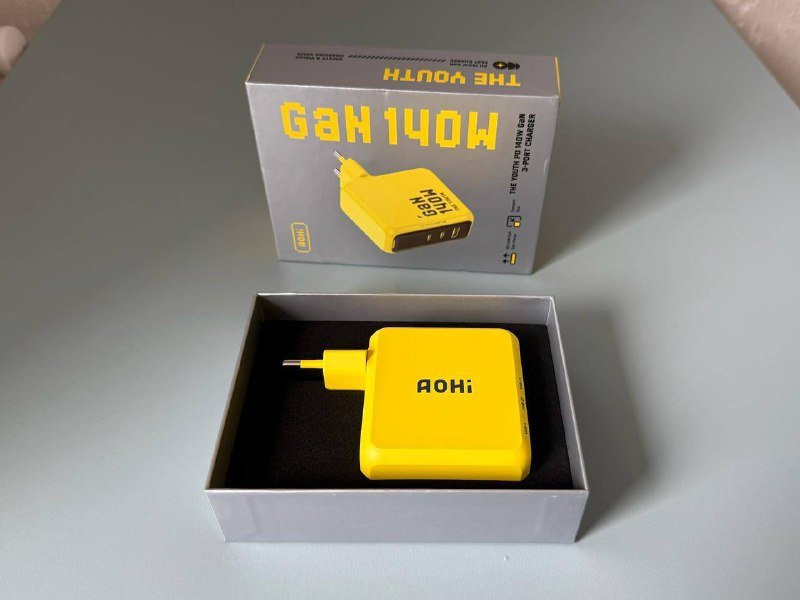 Зарядное 140w GAN AOHi Magcube Pro