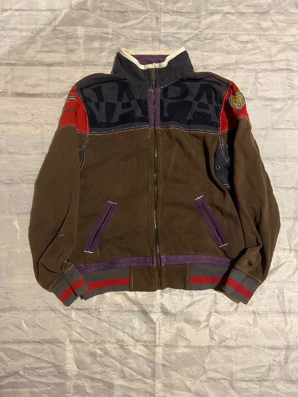 napapijri zip-up jacket size m