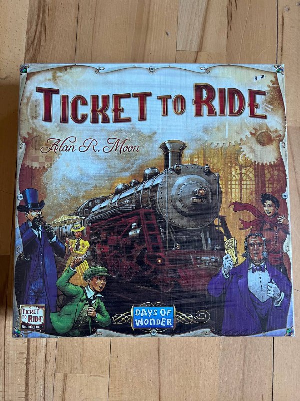 Настольная игра Ticket to Ride англоязычная версия