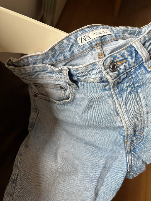 Мужские джинсы Zara 32 размер черные и светлые 3
