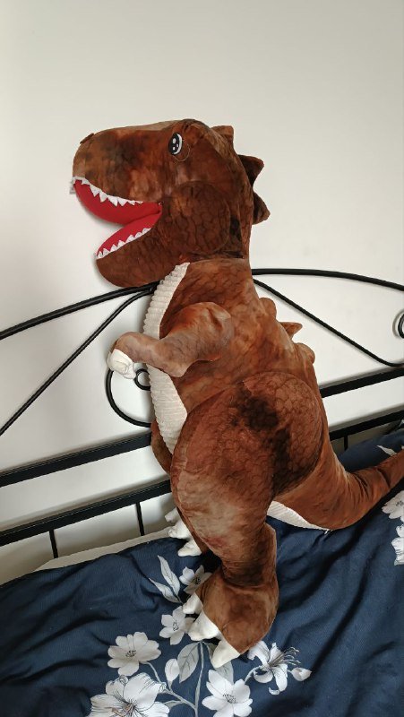 Плюшевый динозавр 90 см