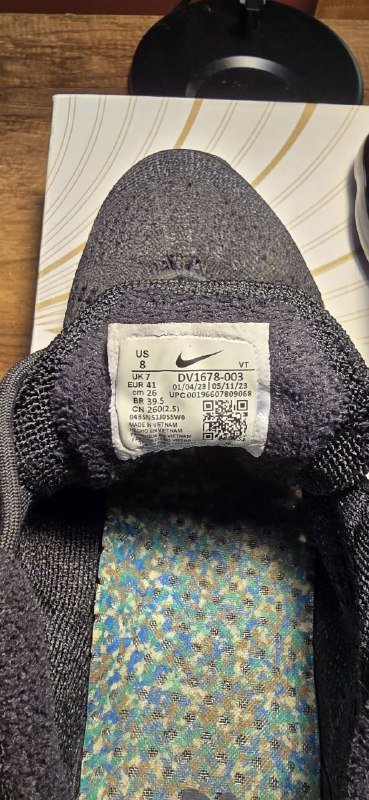 Nike vapor max 2023 мужские кроссовки размер 41 2