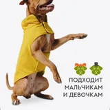 Флисовая накидка для собак 4