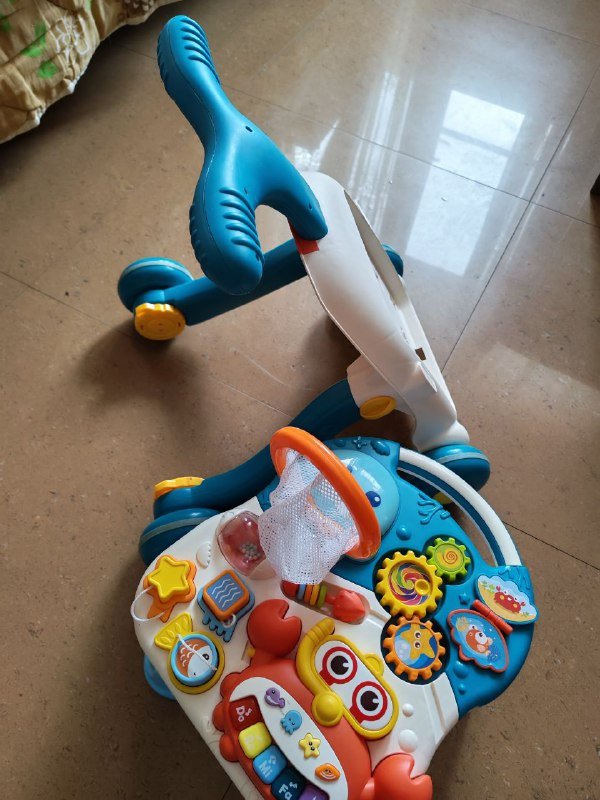 Ходунки-каталка-столик Морские обитатели 4