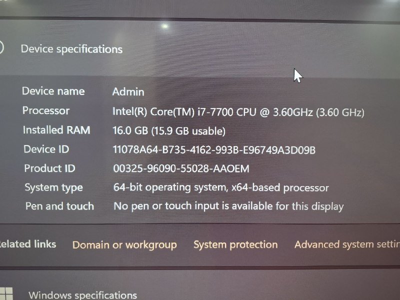 ASUS VivoMini, Intel Core i7, 16 GB RAM, 256 GB SSD 4