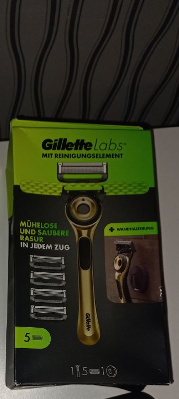 Gillette Labs Gold, 5 насадок