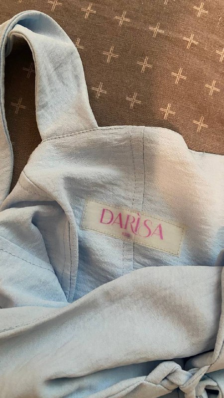 Платье нежно голубого цвета Darisa XS-S 2